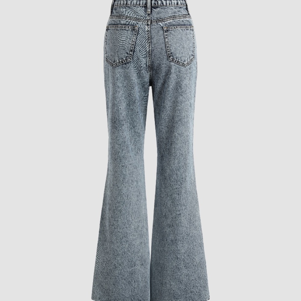 Cider Denim Ripped Flares